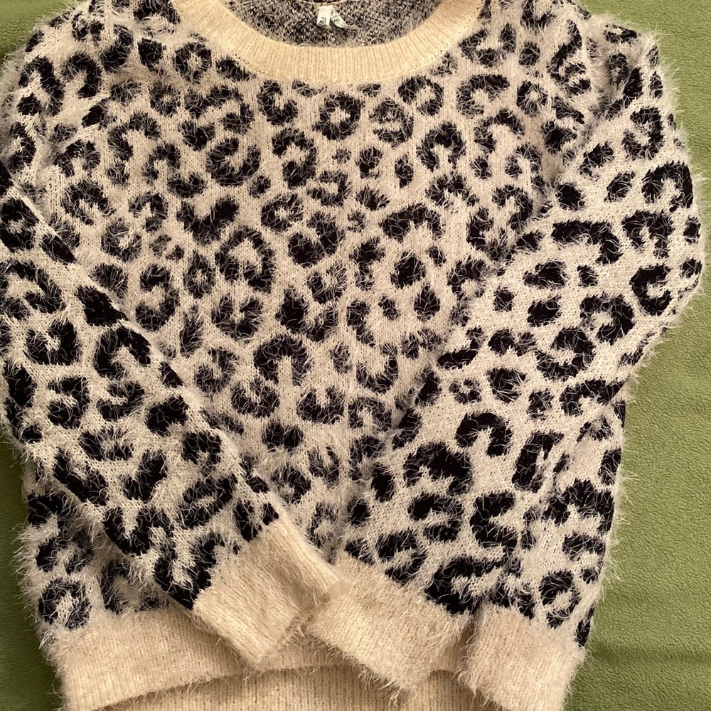 Fuzzy sweater